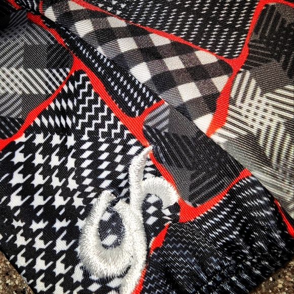 GK Patchwork Patterns Workout Leotard CL - Picture 5 of 6